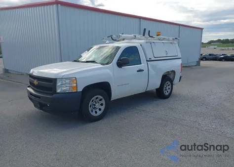 2013 Chevrolet Silverado 1500 Work Truck из США, поврежденный, VIN 1GCNCPEA4DZ343256